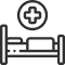 hospital stay icon