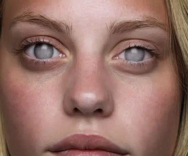 cloudy eyes