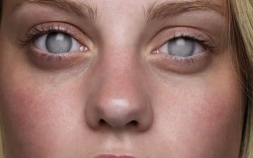 cloudy eyes